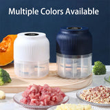 GadgetChefs™ Mini USB Rechargeable Food Chopper – Wireless Garlic & Vegetable Crusher
