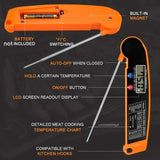 GadgetChefs™ Professional Digital Meat Thermometer – Instant Read Waterproof BBQ Kitchen Probe