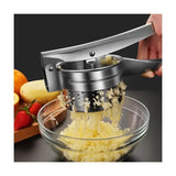 GadgetChefs™ 3-in-1 Stainless Steel Potato Press – Manual Fruit & Vegetable Masher