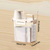 GadgetChefs™ 2.5L Sealed Food Storage Container – Portable Rice & Grain Kitchen Organizer