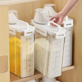 GadgetChefs™ 2.5L Airtight Food Storage Container – Moisture-Proof Grain & Rice Organizer