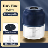 GadgetChefs™ Mini USB Rechargeable Food Chopper – Wireless Garlic & Vegetable Crusher
