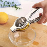 GadgetChefs™ Stainless Steel Lemon Juicer – Manual Citrus Press for Home & Commercial Use