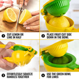 GadgetChefs™ Portable Manual Citrus Juicer – Fresh Fruit Lemon & Orange Squeezer