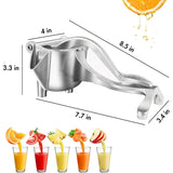 GadgetChefs™ Heavy-Duty Manual Citrus Juicer – Premium Metal Fruit Squeezer