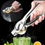GadgetChefs™ Stainless Steel Lemon Juicer – Manual Citrus Press for Home & Commercial Use