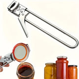 GadgetChefs™ Adjustable Stainless Steel Manual Can Opener – Multifunction Kitchen Bottle Tool