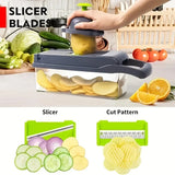GadgetChefs™ 14-in-1 Multifunction Vegetable Chopper – Onion Slicer, Dicer & Food Grater