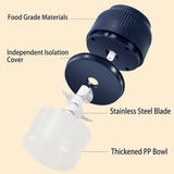GadgetChefs™ Mini USB Rechargeable Food Chopper – Wireless Garlic & Vegetable Crusher