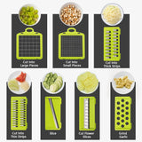 GadgetChefs™ 14-in-1 Multifunction Vegetable Chopper – Onion Slicer, Dicer & Food Grater