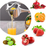 GadgetChefs™ Heavy-Duty Manual Citrus Juicer – Premium Metal Fruit Squeezer