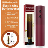 GadgetChefs™ Electric Wine Bottle Opener – Rechargeable Automatic Wine Corkscrew