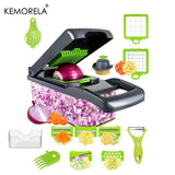 GadgetChefs™ 14-in-1 Multifunction Vegetable Chopper – Onion Slicer, Dicer & Food Grater