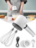 GadgetChefs™ USB Rechargeable Hand Blender – Wireless 3-Speed Electric Whisk Mixer