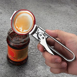 GadgetChefs™ Adjustable Stainless Steel Manual Can Opener – Multifunction Kitchen Bottle Tool