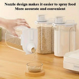 GadgetChefs™ 2.5L Airtight Food Storage Container – Moisture-Proof Grain & Rice Organizer
