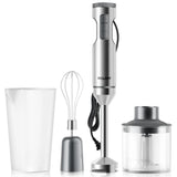 GadgetChefs™ 4-in-1 Hand Immersion Blender – Stainless Steel Stick Mixer with Whisk & Processor