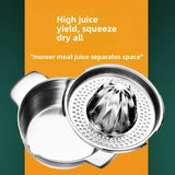 GadgetChefs™ Portable Manual Lemon Juicer – Compact Citrus Orange Squeezer