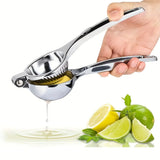 GadgetChefs™ Stainless Steel Lemon Juicer – Manual Citrus Press for Home & Commercial Use