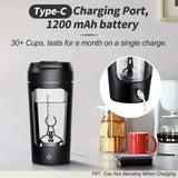 GadgetChefs™ 500ML Electric Protein Shaker Bottle – Automatic Mixer Cup for Gym & Travel