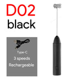 GadgetChefs™ Mini USB Rechargeable Milk Frother – 3-Speed Coffee Foam Maker & Egg Beater