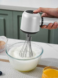 GadgetChefs™ USB Rechargeable Hand Blender – Wireless 3-Speed Electric Whisk Mixer