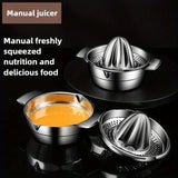 GadgetChefs™ Stainless Steel Manual Citrus Juicer – Press-Type Lemon & Orange Squeezer