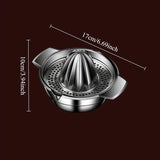 GadgetChefs™ Stainless Steel Manual Citrus Juicer – Press-Type Lemon & Orange Squeezer