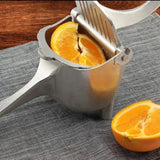 GadgetChefs™ Aluminum Lemon Juicer Press – Manual Citrus Fruit Squeezer