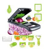 GadgetChefs™ 14-in-1 Multifunction Vegetable Chopper – Onion Slicer, Dicer & Food Grater