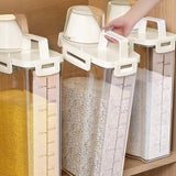 GadgetChefs™ 2.5L Sealed Food Storage Container – Portable Rice & Grain Kitchen Organizer