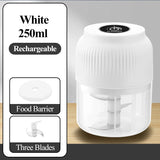 GadgetChefs™ Mini USB Rechargeable Food Chopper – Wireless Garlic & Vegetable Crusher