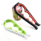 GadgetChefs™ 4-in-1 Multi-Function Can & Bottle Opener – Anti-Slip Jar Cap Twister Tool
